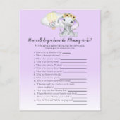 エレファントバルーン知っているMom2Beパープルベビーゲーム (正面)