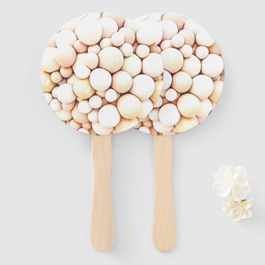 エレファントバルーン赤ちゃんシャワーハンドファン ハンドファン (正面&裏面)