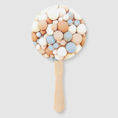 エレファントバルーン赤ちゃんシャワーハンドファン ハンドファン (正面)