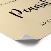 エレファントバルーン – ピーナッツの数を推測 ポスター (角)