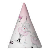 エレファントバレリナダンス誕生日 パーティーハット (右)