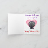 エレファントバレンタインデー シーズンカード (内部)