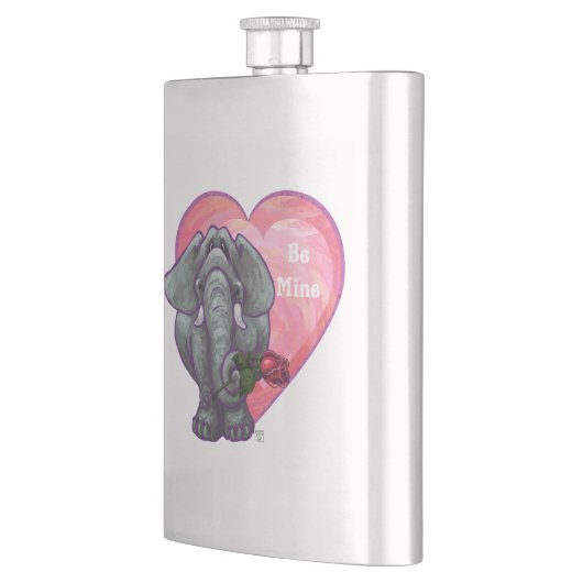 エレファントバレンタインデー フラスク (左)