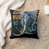 エレファントパスエレファントテンタクルトランクロベクラフト クッション (ブランケット)