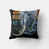 エレファントパスエレファントテンタクルトランクロベクラフト クッション (裏面)