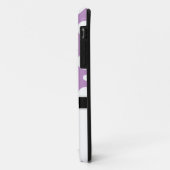 エレファントパープル&ホワイト水玉模様iPhone 5ケース Case-Mate iPhoneケース (裏面/左)