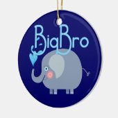 エレファントビッグブロ セラミックオーナメント (左)