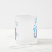 エレファントビッグブロ フロストグラスマグカップ (中央)