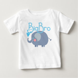 エレファントビッグブロ ベビーTシャツ
