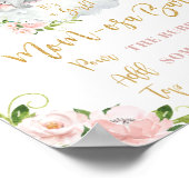 エレファントピンクフローラママ – osaバーミモサバーサイン ポスター (角)