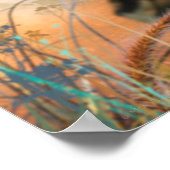 エレファントファミリー山キリマンジャロ ポスター (角)