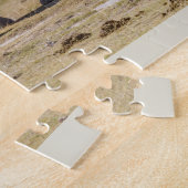 エレファントファミリー歩く ジグソーパズル (側面)