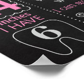 エレファントファースト誕生日黒板看板 ポスター (角)