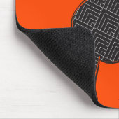 エレファントブラックとラバレッド マウスパッド (コーナー)