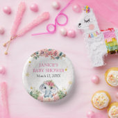 エレファントベビーシャワーギフトラベル ペーパーボウル (パーティー)