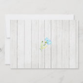 エレファントベビーシャワーバイメール招待状 招待状 (裏面)