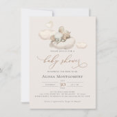エレファントベビーシャワー招待状 (正面)
