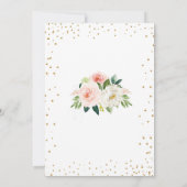 エレファントベビーシャワー招待状 招待状 (裏面)