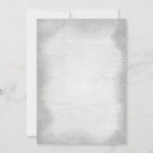 エレファントベ素朴ビーシャワー招待状ボーイシャワー 招待状 (裏面)