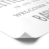 エレファントボーイリトルピーナッツ赤ちゃんシャワーへようこそ ポスター (角)