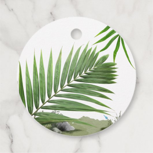 エレファントボーイ赤ちゃんシャワーありがとう フェイバータグ (裏面)