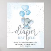 エレファントボーイ赤ちゃんシャワーサファリエレファントテーマ ポスター (正面)