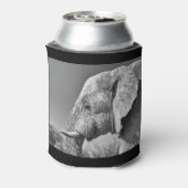 エレファントポートレート 缶クーラー (缶裏面)