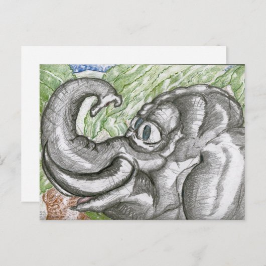 エレファントマインド ポストカード (正面/裏面)