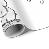 エレファントママ&ベビージャーラベンダーパープル ラッピングペーパー (ロールコーナー)