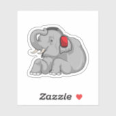 エレファントミュージックヘッドフォン シール (シート)