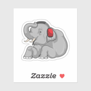 エレファントミュージックヘッドフォン シール