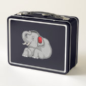 エレファントミュージックヘッドフォン メタルランチボックス (裏面)