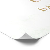 エレファントムーングリーン男女兼用リー歓迎サイン ポスター (角)