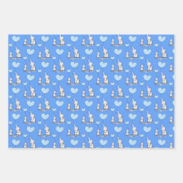 エレファントラブデザインラッピング紙シート ラッピングペーパーシート