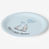 エレファントラブデザイン ペーパープレート (アングル)