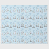 エレファントラブデザイン ラッピングペーパー (フラット)