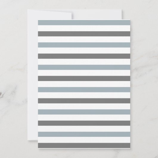 エレファントリトルピーナッツ、テーマ別バースデーパーティー 招待状 (裏面)