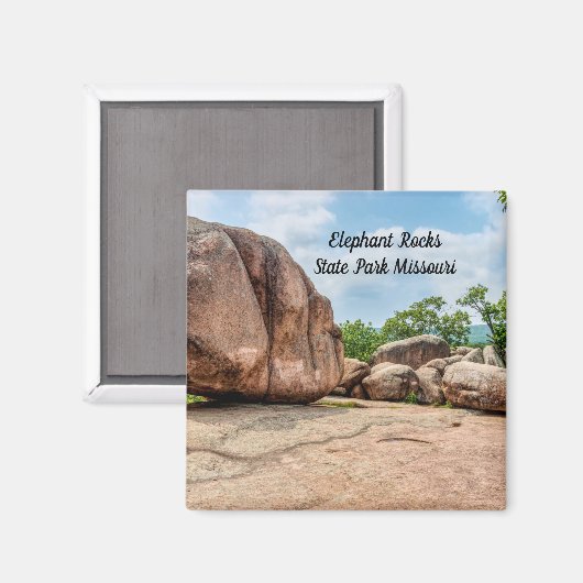 エレファントロック州パークスクエアマグネット マグネット (正面/裏面)