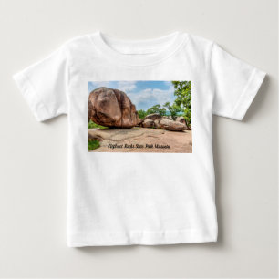 エレファントロック州パークベビー幼児Tシャツ ベビーTシャツ