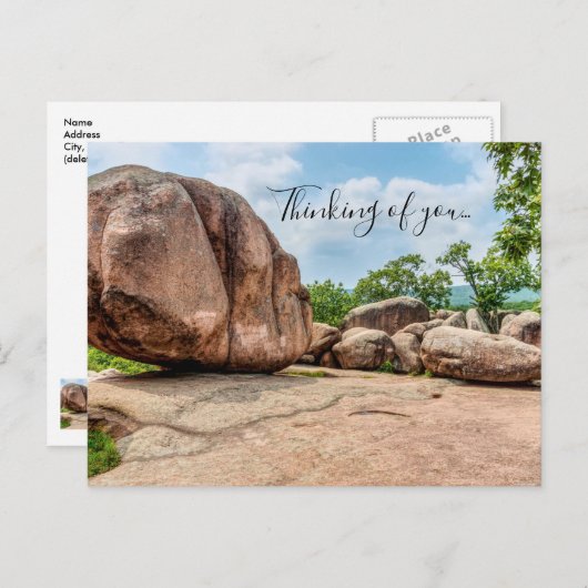 エレファントロック州考えパークズオブユーハガキ ポストカード (正面/裏面)