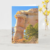 エレファントロック カード (黄色い花)