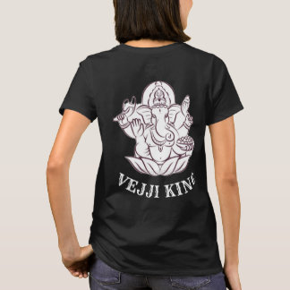 エレファント女性Tシャツ(黒+数々の色) Tシャツ