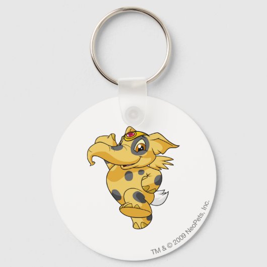 エレファント斑点 キーホルダー (正面)