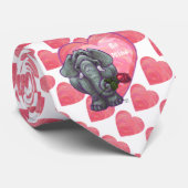 エレファント·バレンタイン·デー ネクタイ (ロール)