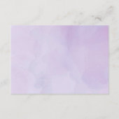 エレファント·ベイビー·シャワー·ガール·パープル·ブックス·フォー·ベビー エンクロージャーカード (裏面)