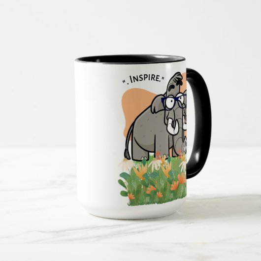 エレファント マグカップ (正面右)