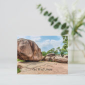 エレファント・ロックス州立公園の回復祈願ポストカード ポストカード (スタンド正面)