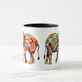 エレフアートカラフルトのコーヒーマグ マグカップ (中央)