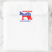 エレフォキーに注意 – activim/libertarian/usa スクエアシール (バッグ)