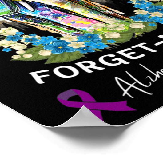 エレフ忘れト・ミー・ノー・ハイマー認識度 ポスター (角)